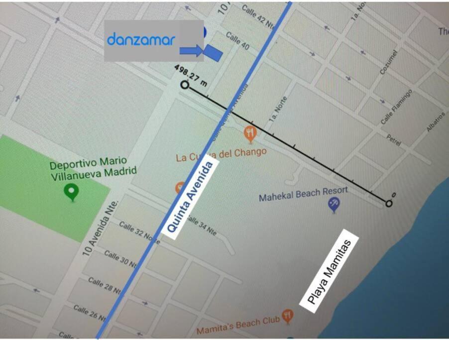 Danzamar 7, Modern Apartment 2 Blocks Away From 5Th Avenue Playa del Carmen Buitenkant foto