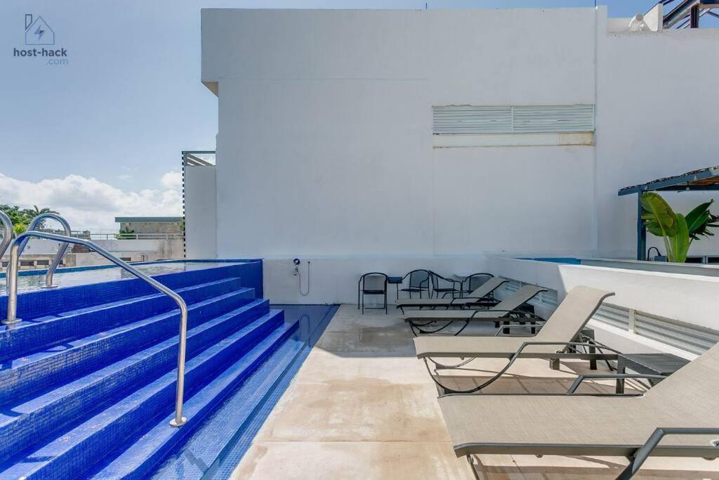 Danzamar 7, Modern Apartment 2 Blocks Away From 5Th Avenue Playa del Carmen Buitenkant foto