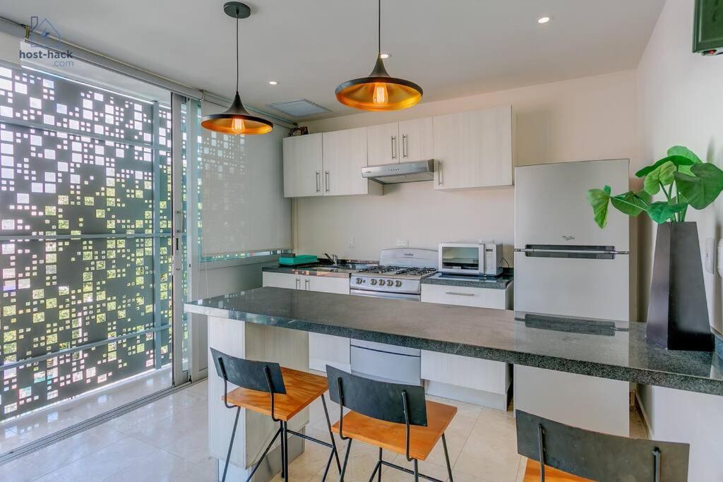 Danzamar 7, Modern Apartment 2 Blocks Away From 5Th Avenue Playa del Carmen Buitenkant foto