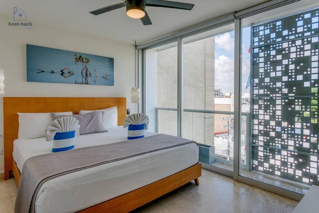 Danzamar 7, Modern Apartment 2 Blocks Away From 5Th Avenue Playa del Carmen Buitenkant foto