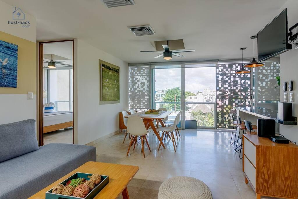 Danzamar 7, Modern Apartment 2 Blocks Away From 5Th Avenue Playa del Carmen Buitenkant foto